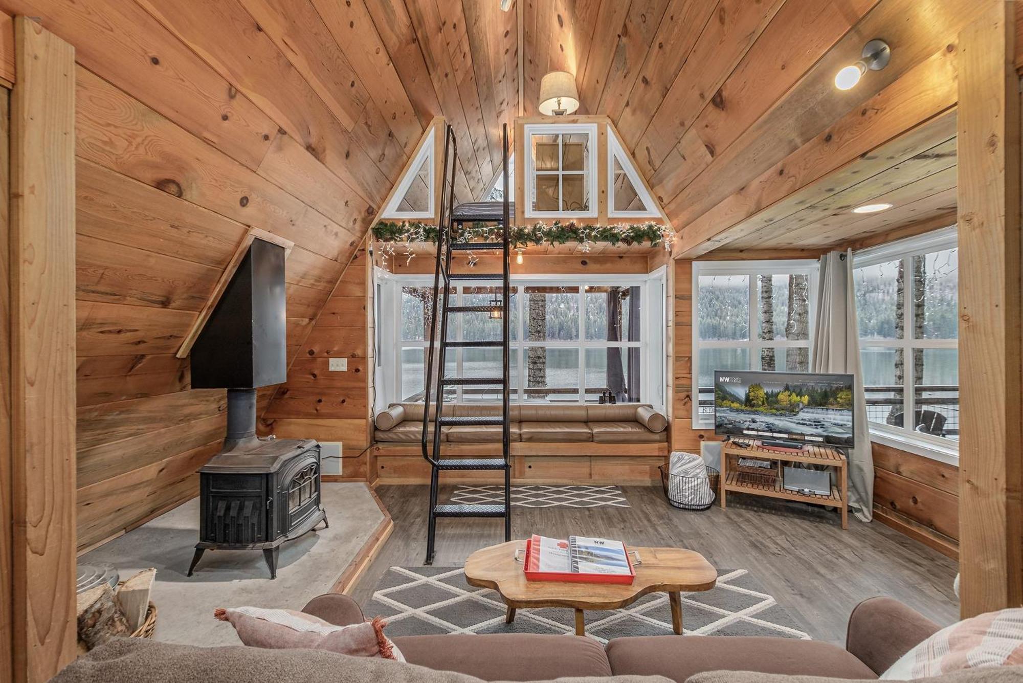 Doc Roy'S Legacy On Fish Lake By Nw Comfy Cabins Leavenworth Buitenkant foto